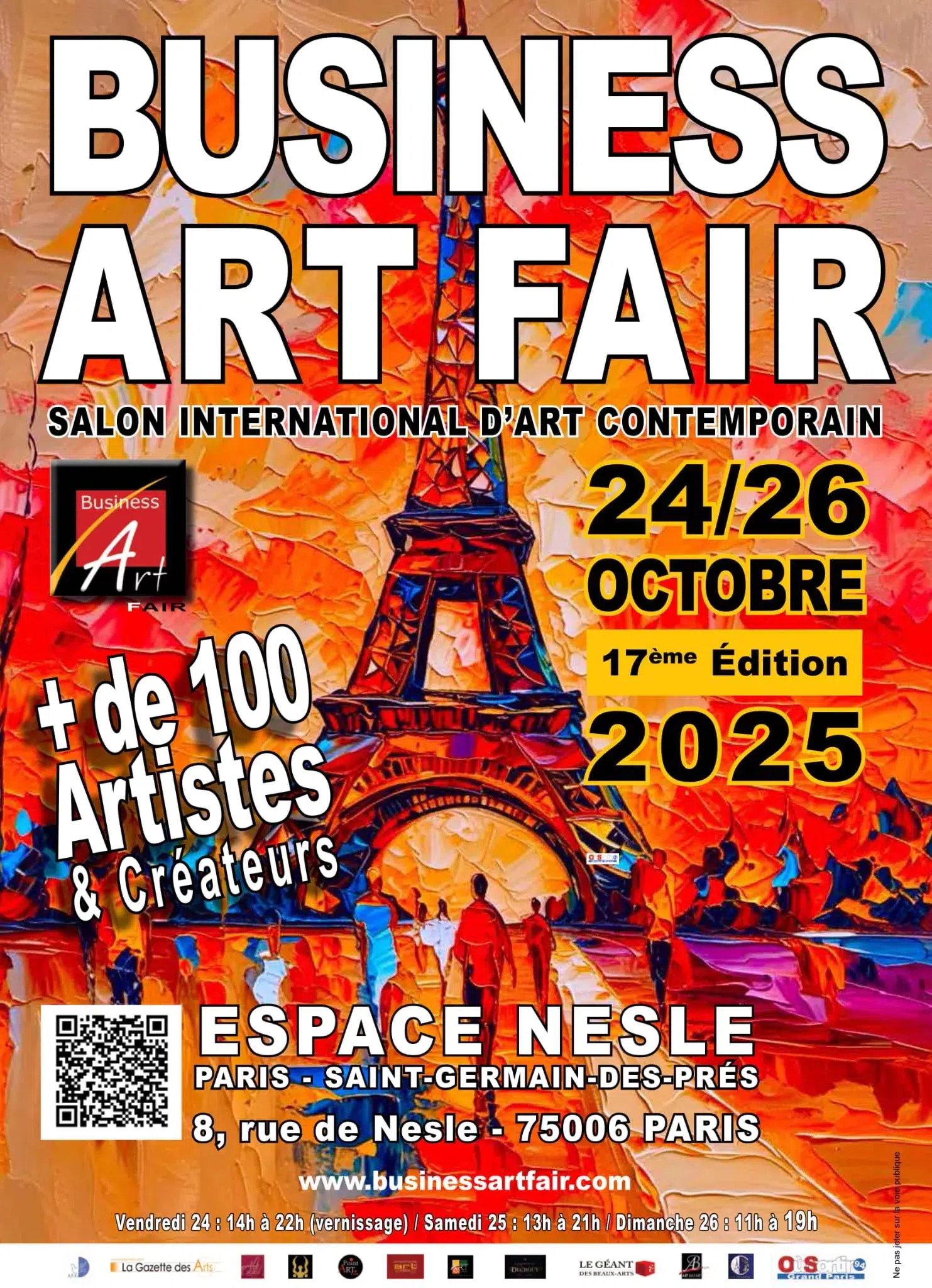exposition pascal clery Paris – 17ᵉ édition de Business Art