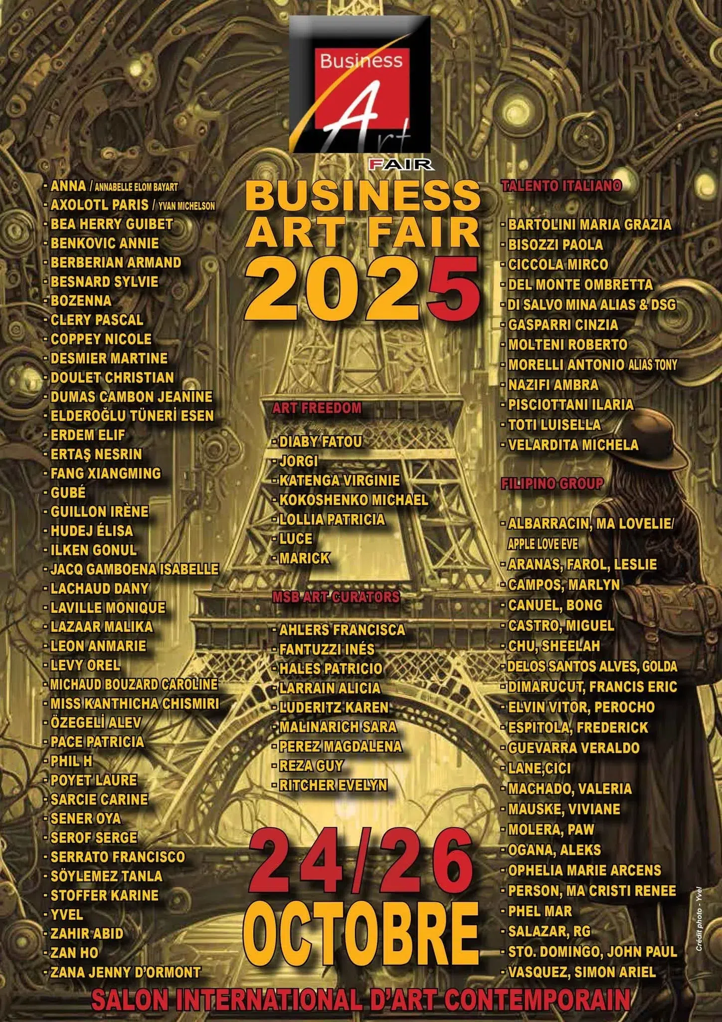 exposition pascal clery Paris – 17ᵉ édition de Business Art