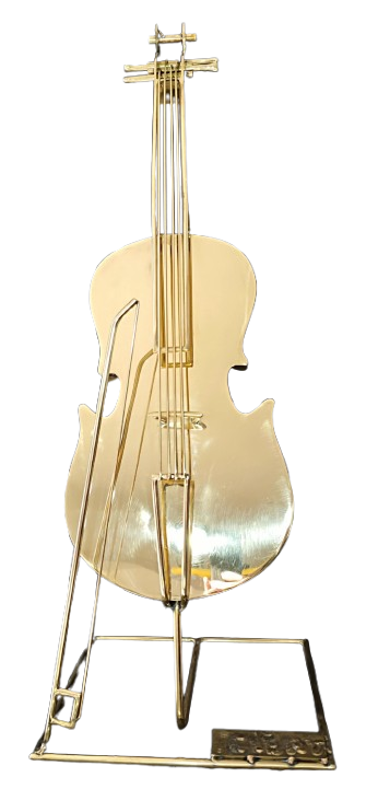 L.Volpato bronze dorée. Pascal Cléry sculpture.