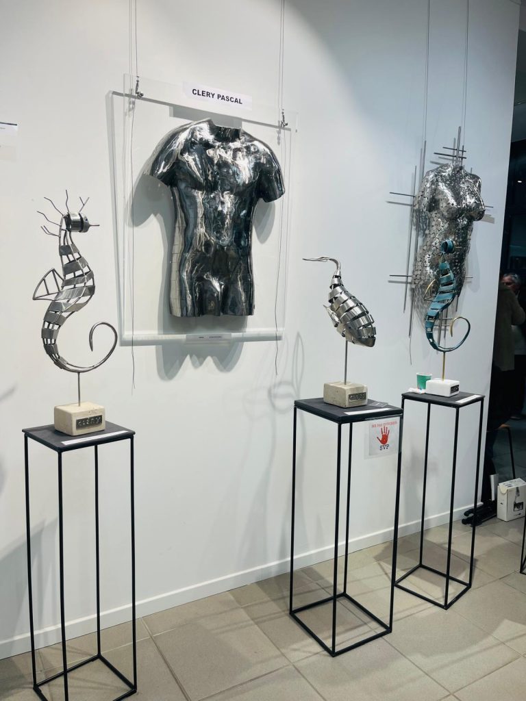 Exposition Espace Saint-Nazaire - Sanary Sur Mer - 2026 - Cléry sculpture inox et bronze