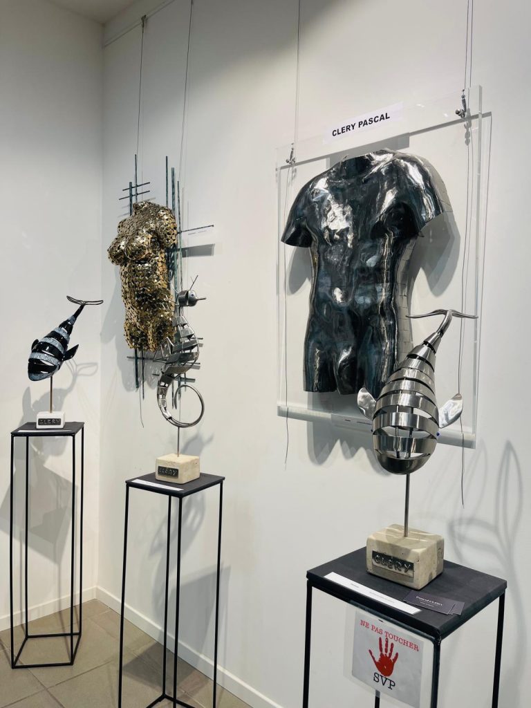 Exposition Espace Saint-Nazaire - Sanary Sur Mer - 2026 - Cléry sculpture inox et bronze