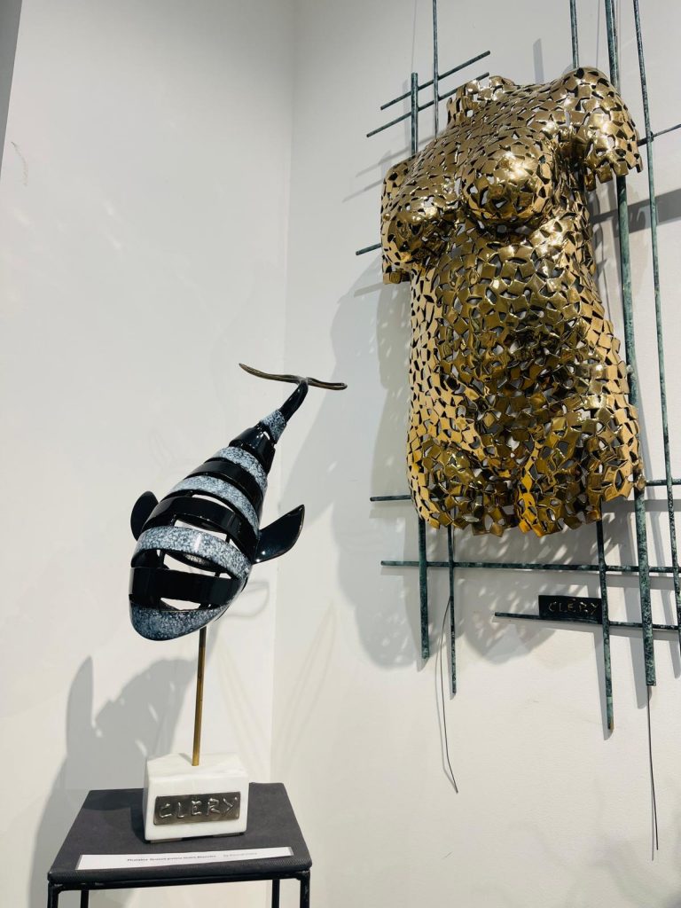 Exposition Espace Saint-Nazaire - Sanary Sur Mer - 2026 - Cléry sculpture inox et bronze