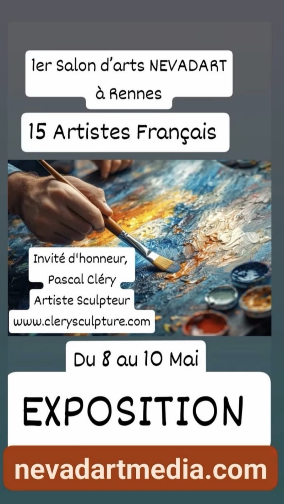 exposition Nevadart - magazine Clery Pascal - Exposition Rennes