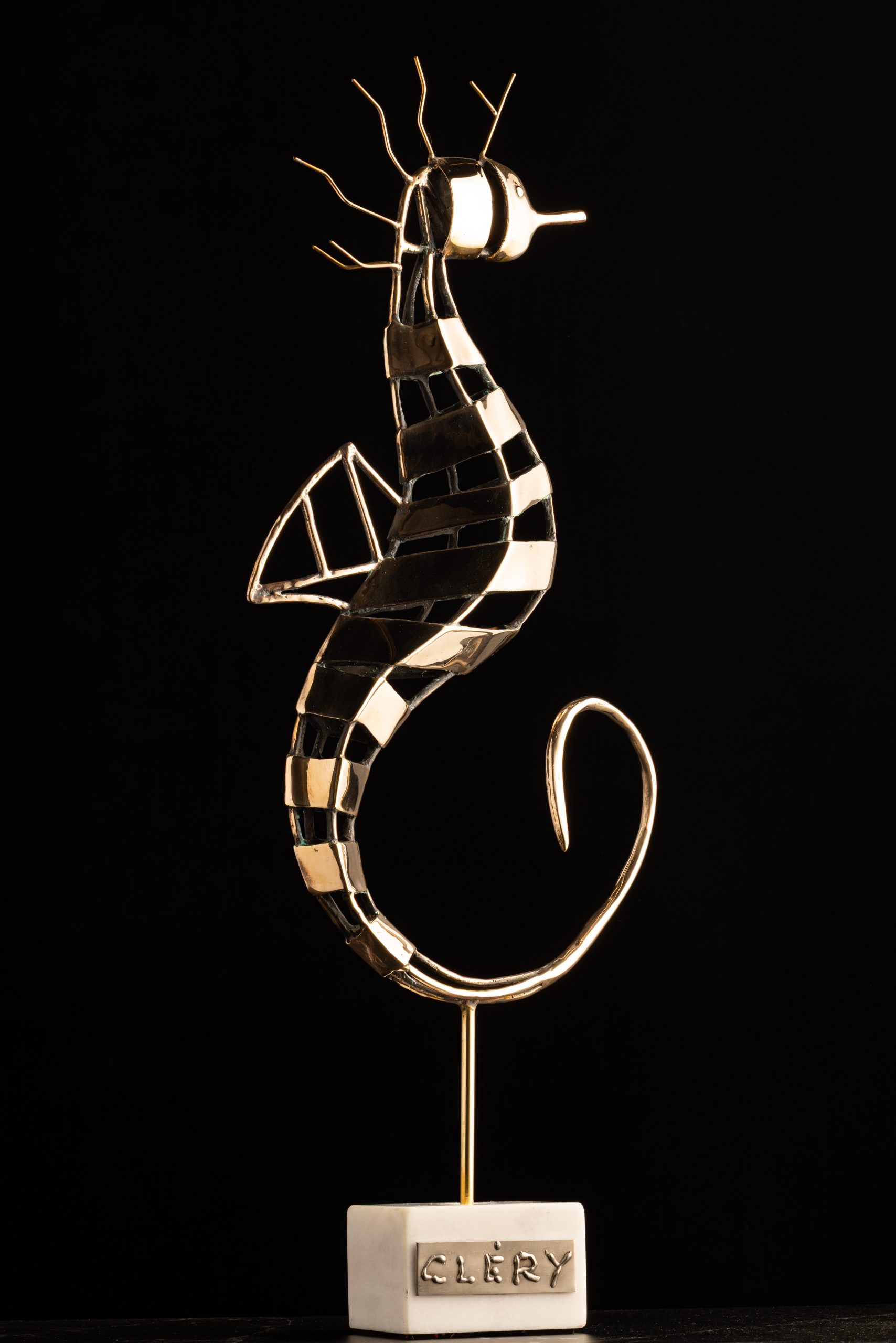 Pascal Cléry Nevadart Magazine Sculpture en inox et en bronze