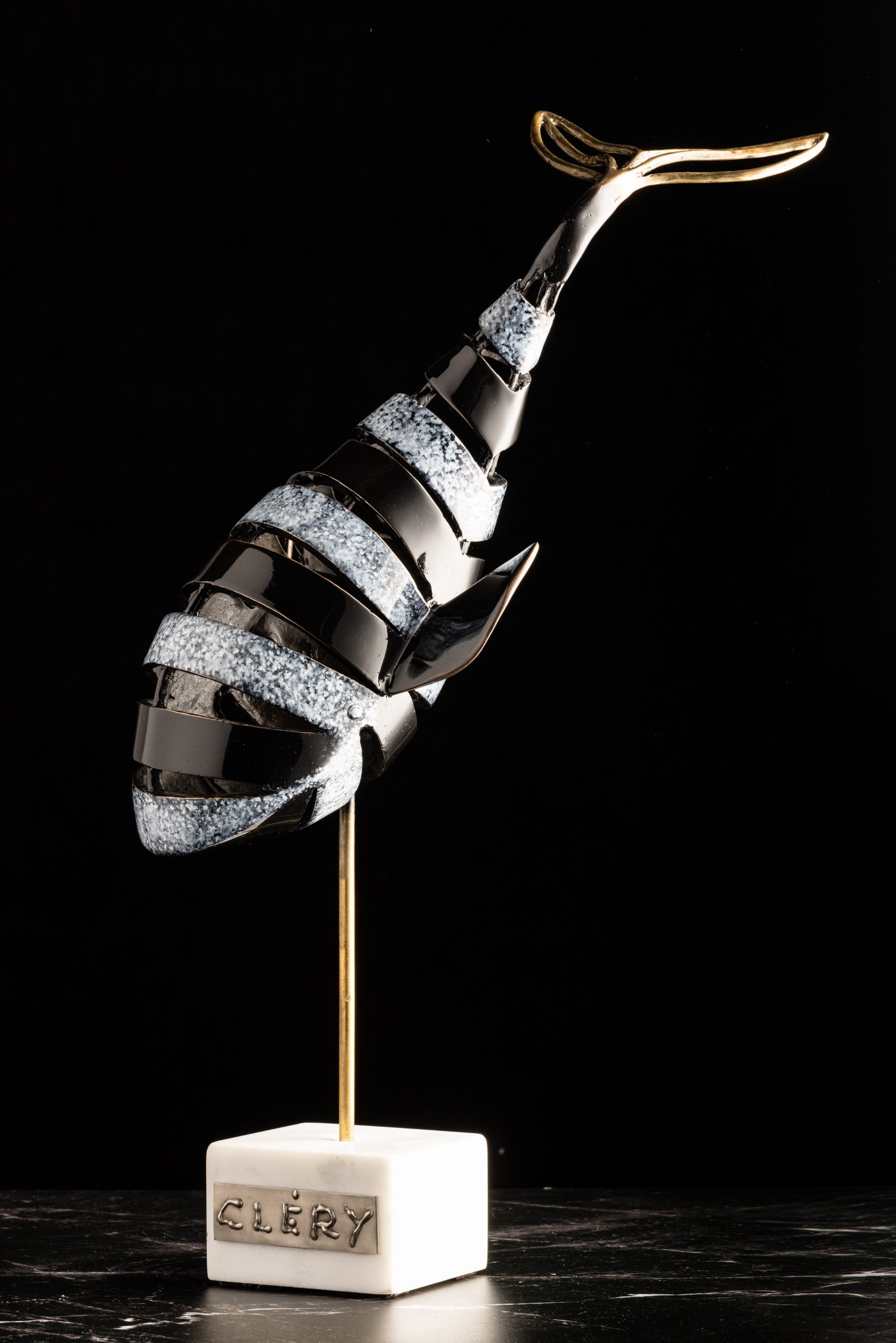 Pascal Cléry Nevadart Magazine Sculpture en inox et en bronze