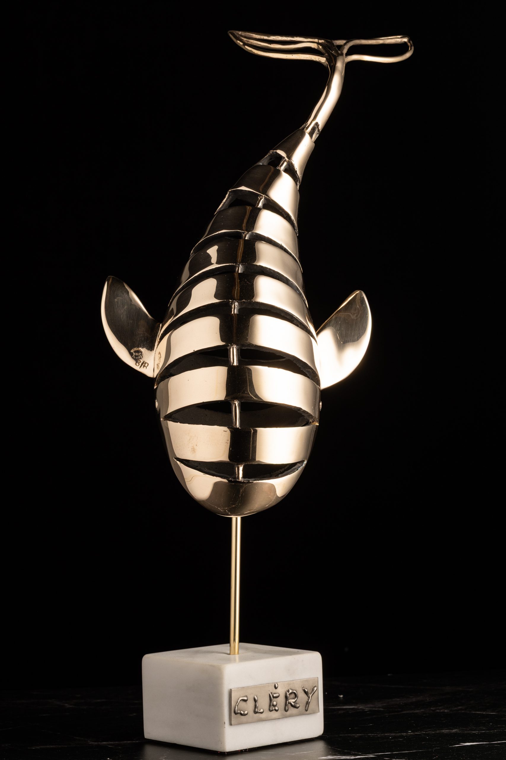 Pascal Cléry Nevadart Magazine Sculpture en inox et en bronze