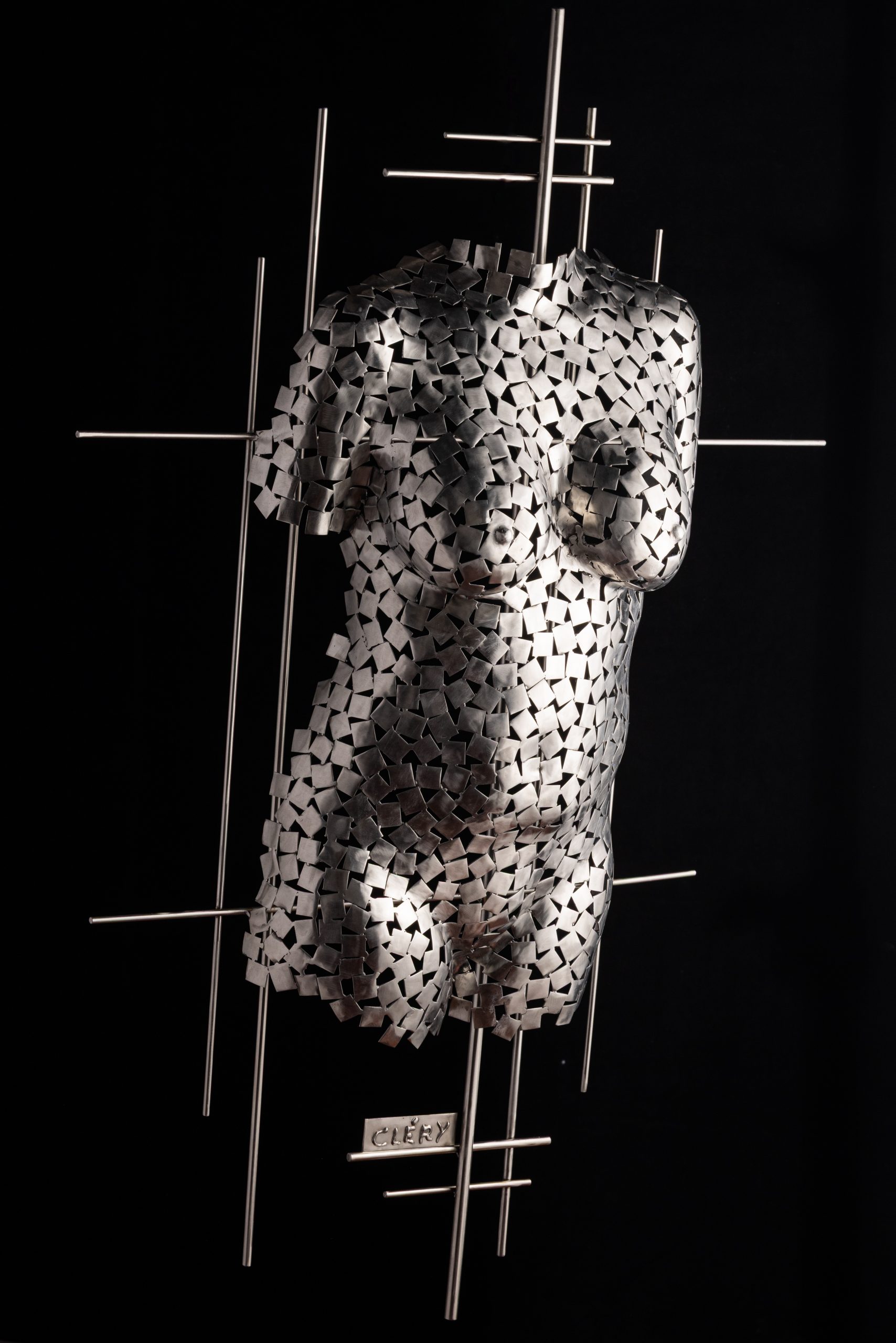 Pascal Cléry Nevadart Magazine Sculpture en inox et en bronze